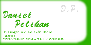 daniel pelikan business card